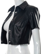 Load image into Gallery viewer, Check me Cropped Jacket
