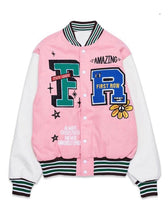 Load image into Gallery viewer, First Row Varsity Jacket
