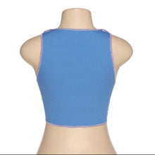 Load image into Gallery viewer, Color Block Crop Top
