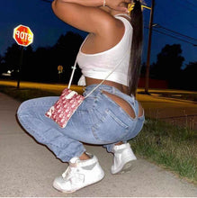 Load image into Gallery viewer, Back Out Jeans
