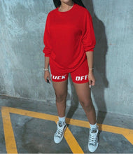 Load image into Gallery viewer, F*ck Off Shorts Set
